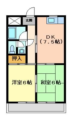 阪急京都線摂津市の賃貸物件間取画像