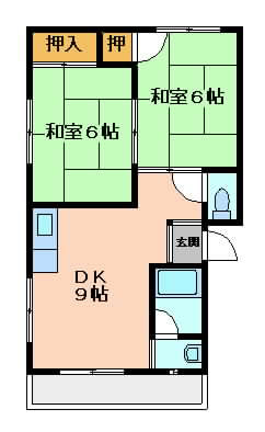 摂津市正雀}の賃貸物件間取画像