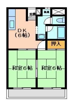 阪急京都線正雀の賃貸物件間取画像