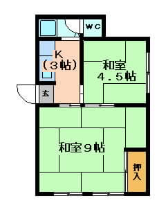 摂津市別府}の賃貸物件間取画像