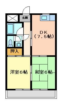 摂津市三島}の賃貸物件間取画像