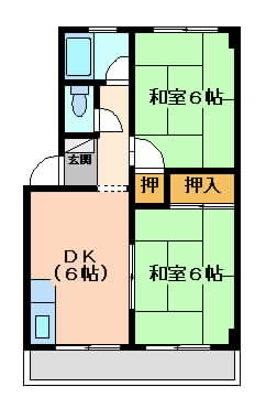 摂津市三島}の賃貸物件間取画像