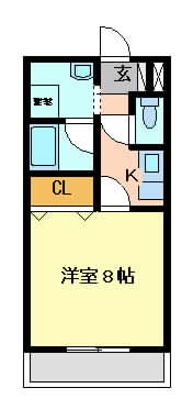 阪急京都線正雀の賃貸物件間取画像