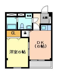 摂津市正雀本町}の賃貸物件間取画像