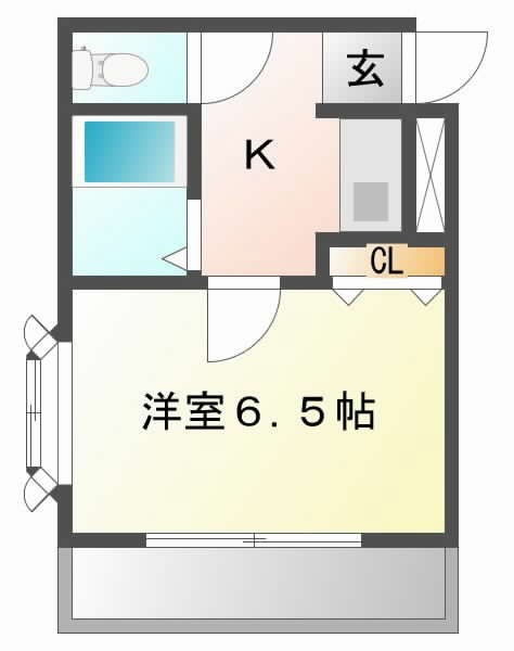 摂津市正雀本町}の賃貸物件間取画像