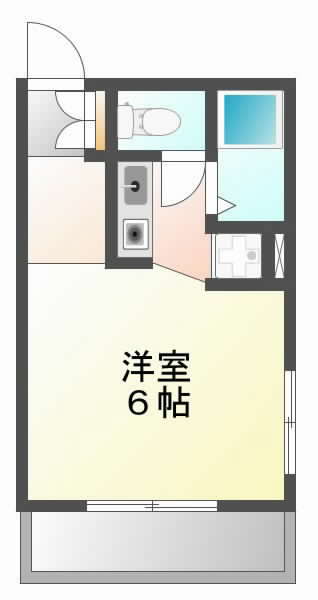 摂津市庄屋}の賃貸物件間取画像