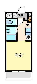 摂津市正雀}の賃貸物件間取画像