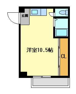 摂津市正雀本町}の賃貸物件間取画像