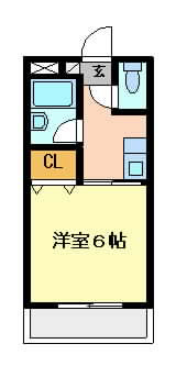 阪急京都線正雀の賃貸物件間取画像