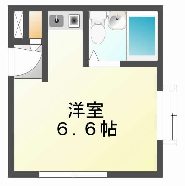 阪急京都線正雀の賃貸物件間取画像