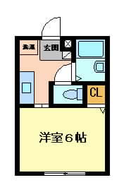 摂津市正雀}の賃貸物件間取画像