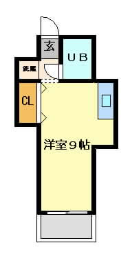 摂津市庄屋}の賃貸物件間取画像