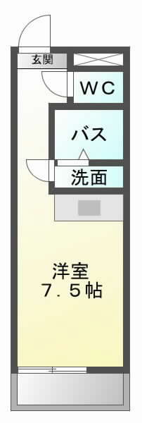 摂津市別府}の賃貸物件間取画像