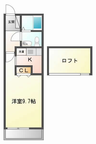 ＪＲ東海道本線（近畿）千里丘の賃貸物件間取画像