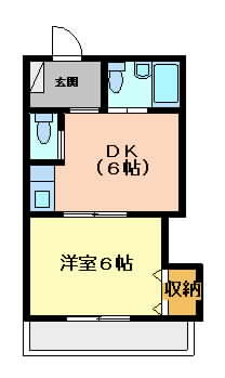 摂津市庄屋}の賃貸物件間取画像