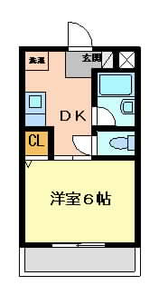 阪急京都線正雀の賃貸物件間取画像