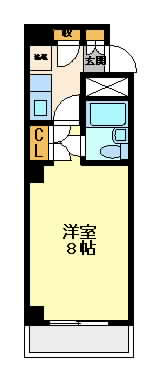 摂津市千里丘東}の賃貸物件間取画像