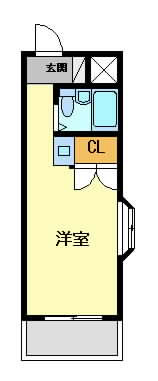 摂津市正雀}の賃貸物件間取画像