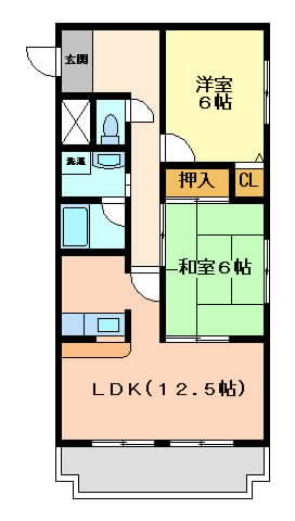 摂津市東別府}の賃貸物件間取画像