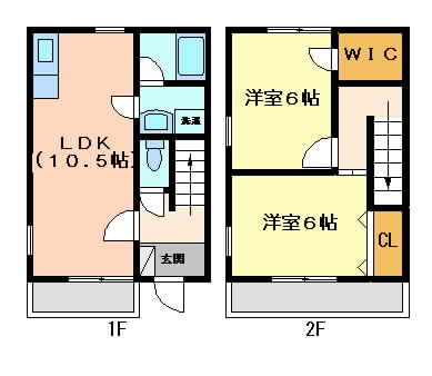 摂津市三島}の賃貸物件間取画像