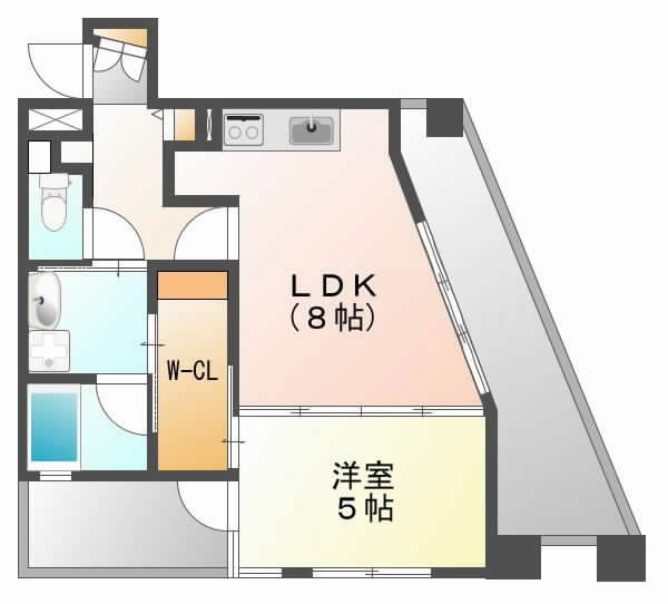 ＪＲ東海道本線（近畿）千里丘の賃貸物件間取画像