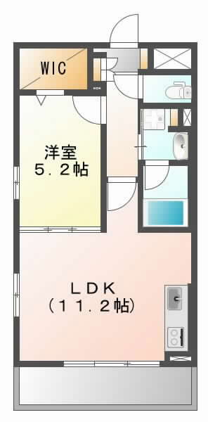 阪急京都線摂津市の賃貸物件間取画像