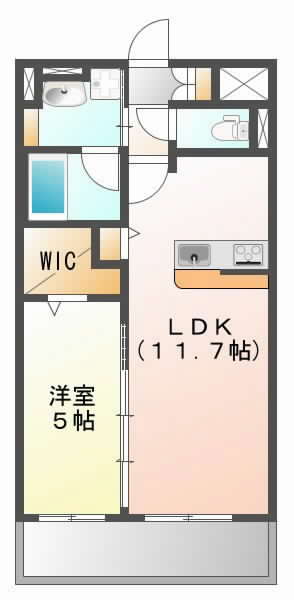 阪急京都線摂津市の賃貸物件間取画像