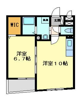 摂津市別府}の賃貸物件間取画像