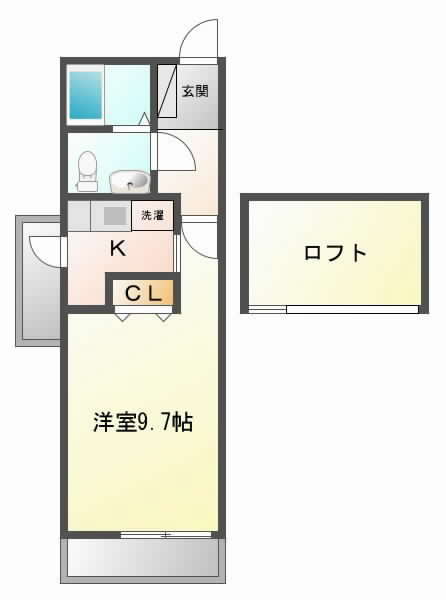 ＪＲ東海道本線（近畿）千里丘の賃貸物件間取画像