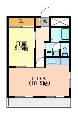 ＪＲ東海道本線（近畿）千里丘の賃貸物件間取画像