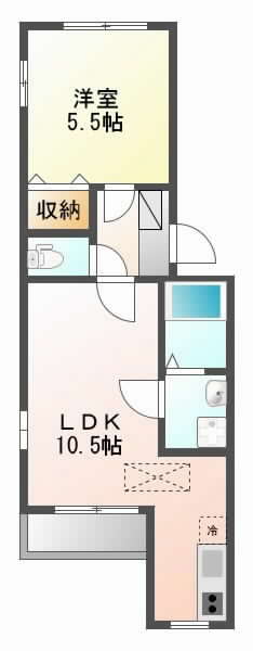 阪急京都線摂津市の賃貸物件間取画像