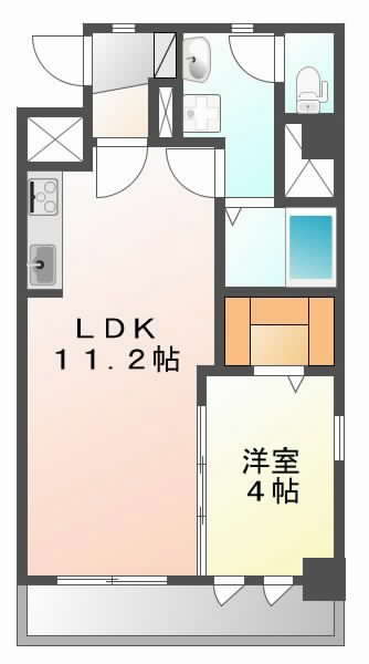 摂津市三島}の賃貸物件間取画像